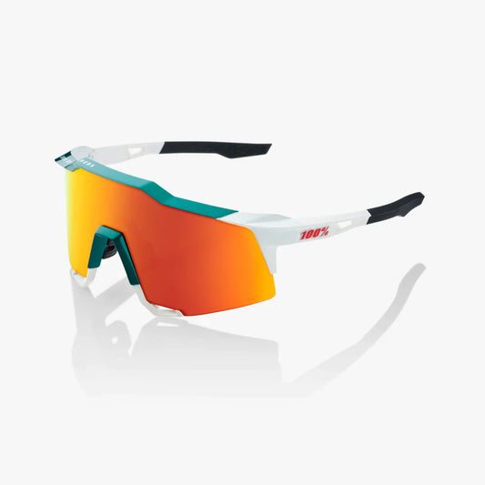 BORA - hansgrohe Gloss Metallic / Matte White HiPER® Red Multilayer Mirror Lens - Team Store Bat Club USA