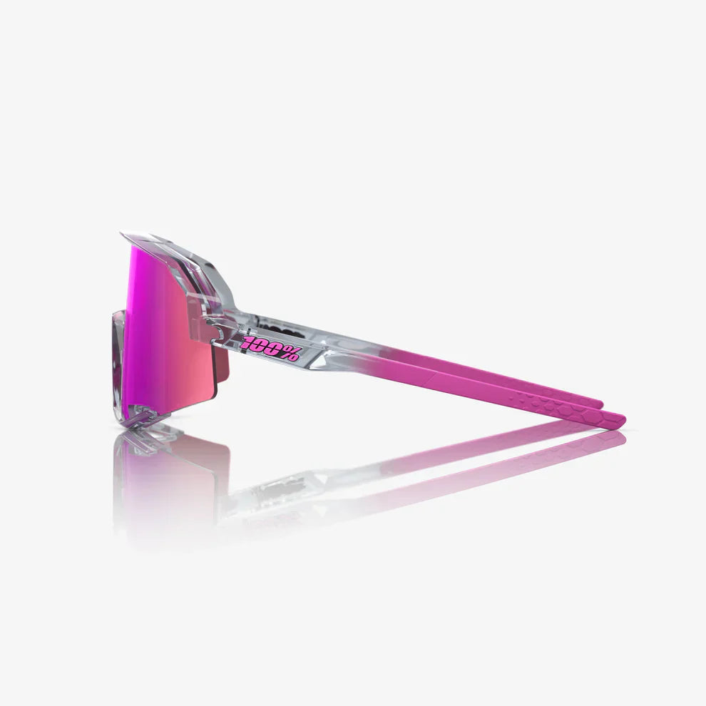 100% SLENDALE Polished Translucent Grey Purple Multilayer Mirror Lens - Team Store Bat Club USA
