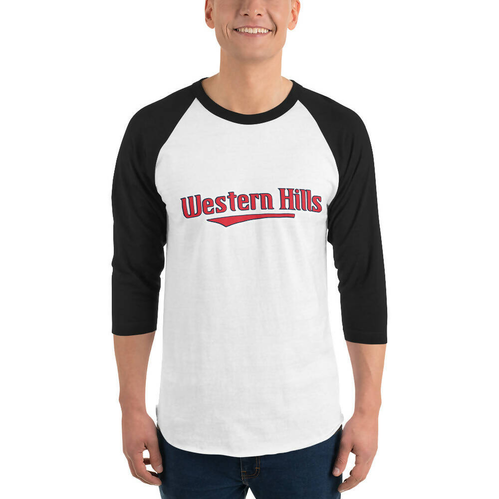 WHLL 3/4 sleeve raglan shirt Bat Club USA