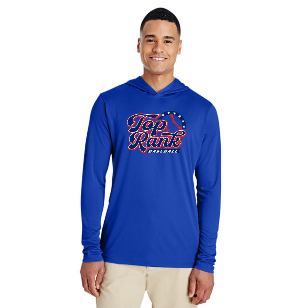 Long Sleeve Hooded T-Shirt - Top Rank