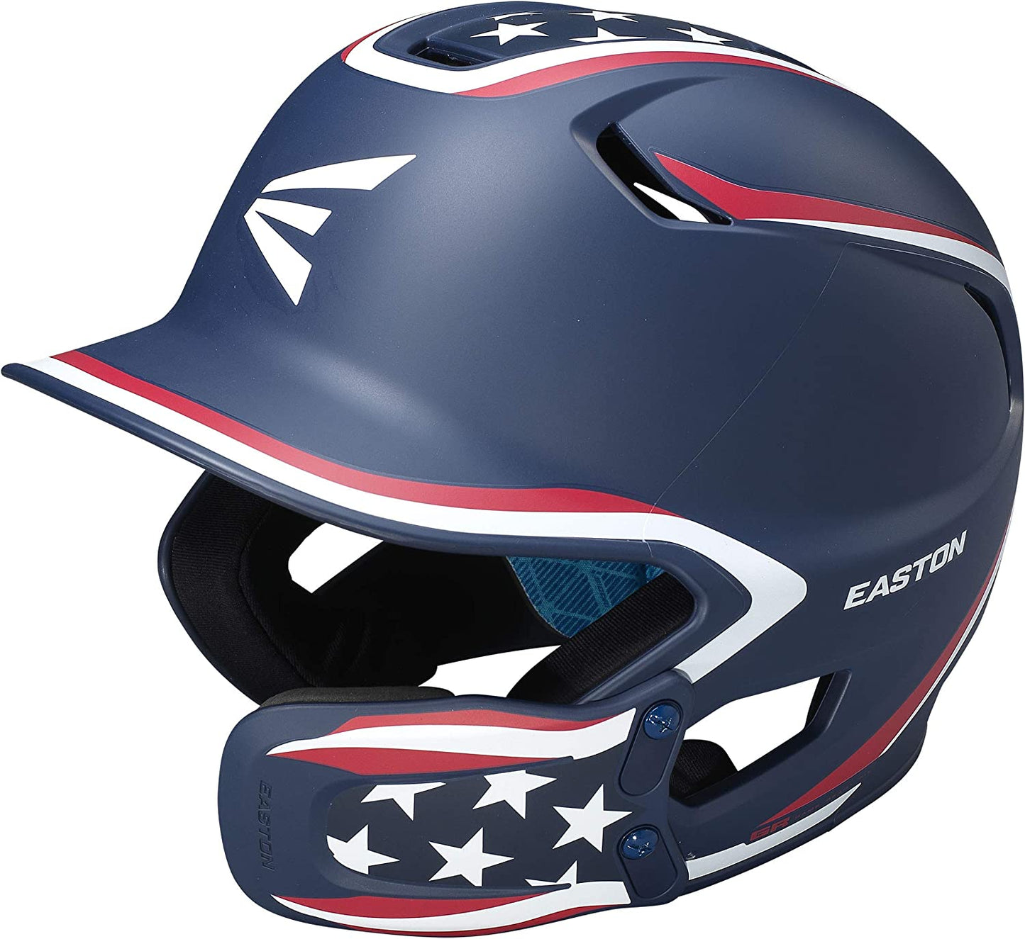 EASTON Z5 2.0 MATTE BASEBALL BATTING HELMET WITH UNIVERSAL JAW GUARD Bat Club USA