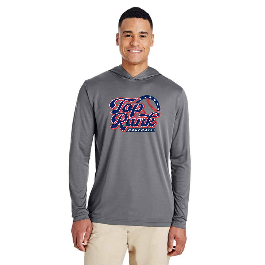 Long Sleeve Hooded T-Shirt - Top Rank