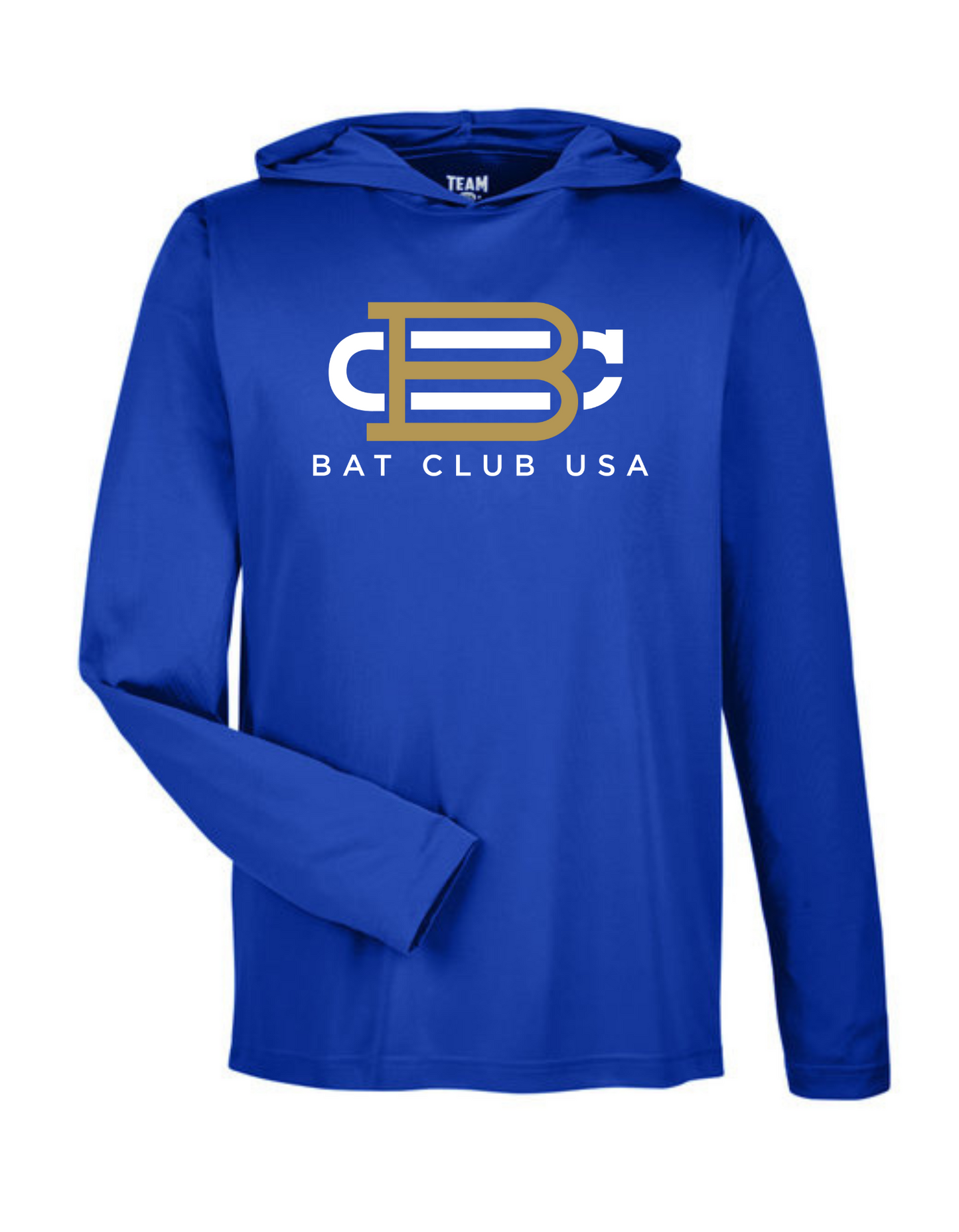 Bat Club USA - Team365 Hooded T-Shirt