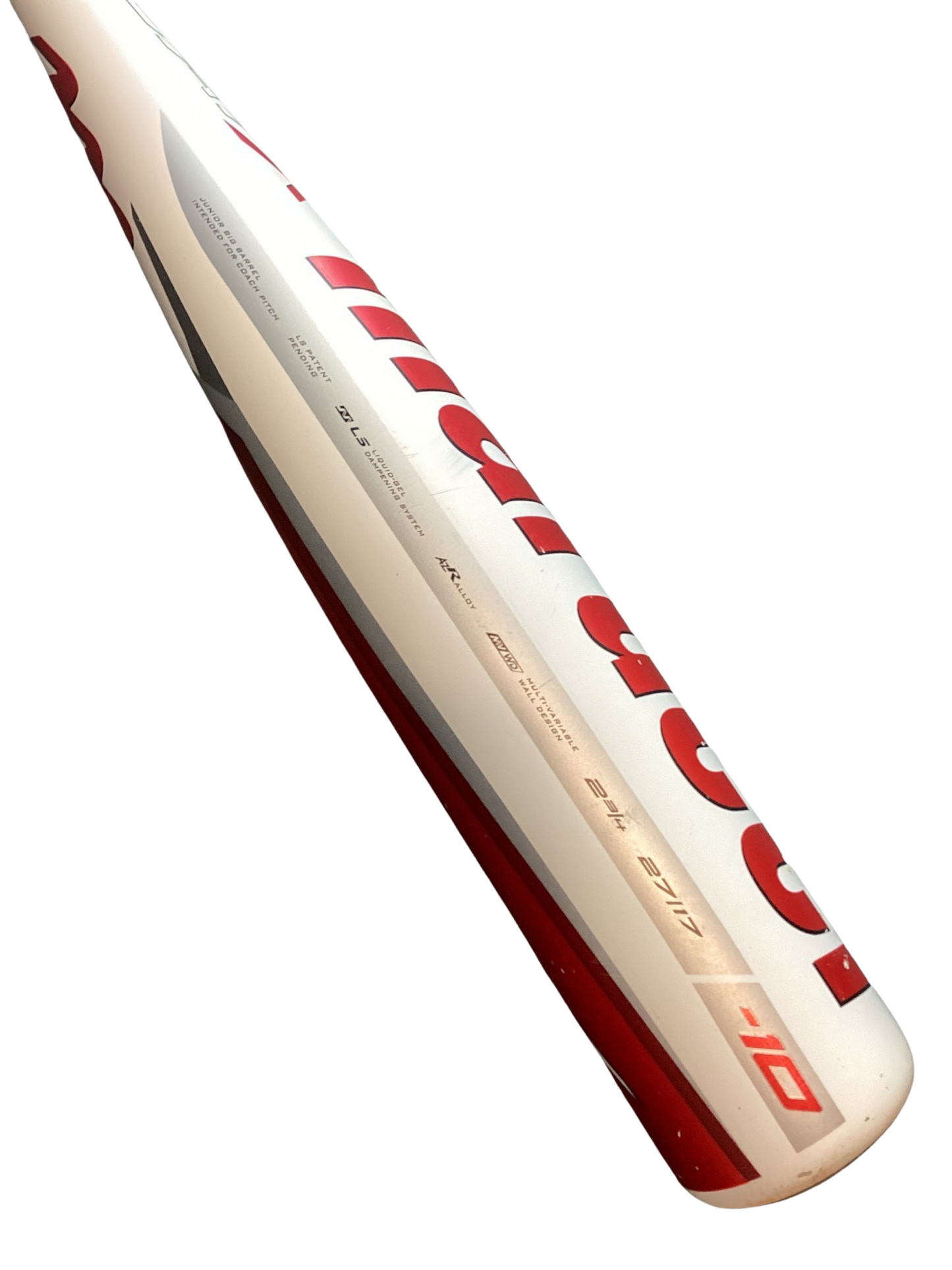 2023 Marucci CATX Junior Big Barrel  27" 17oz. (-10) 2 3/4" Baseball Bat-USED