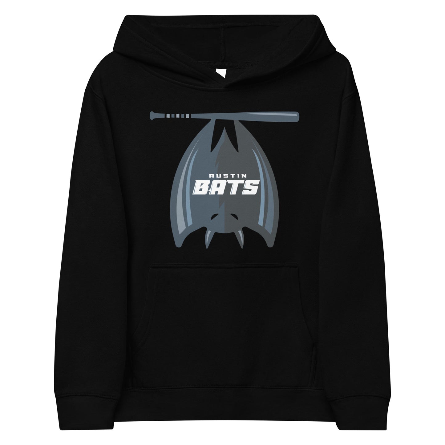 Austin Bats Kids fleece hoodie Bat Club USA