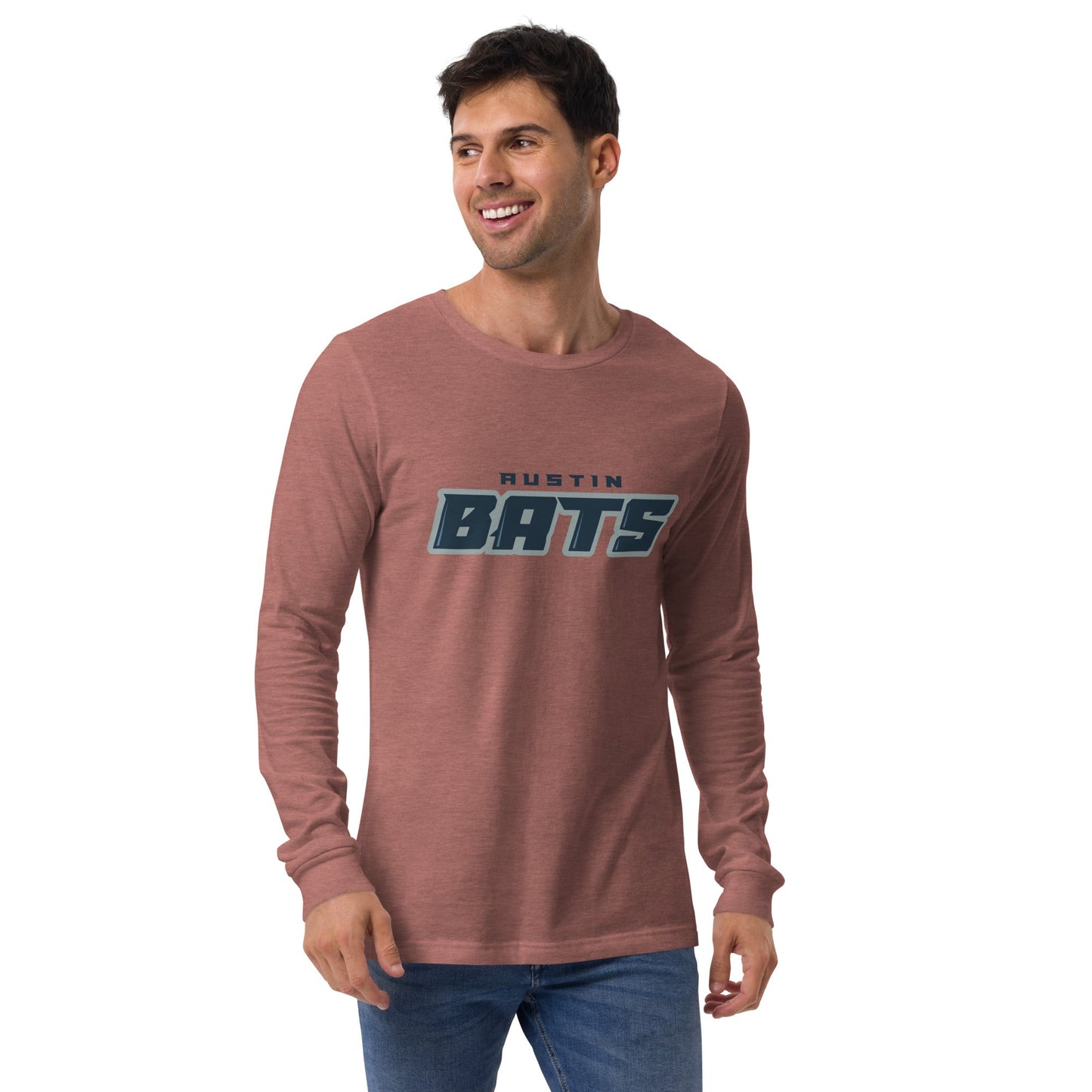 Austin Bats Unisex Long Sleeve Tee Bat Club USA