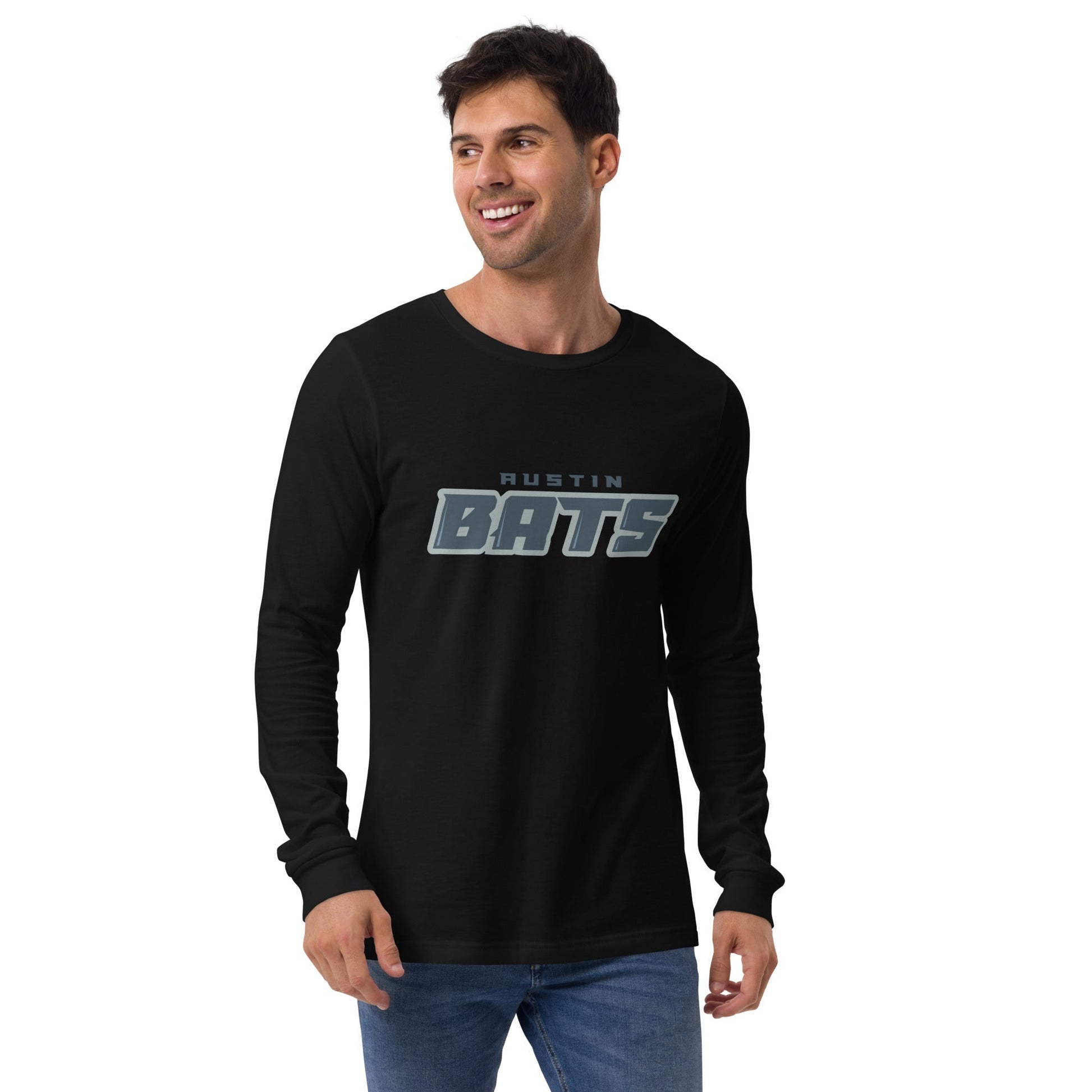 Austin Bats Unisex Long Sleeve Tee Bat Club USA