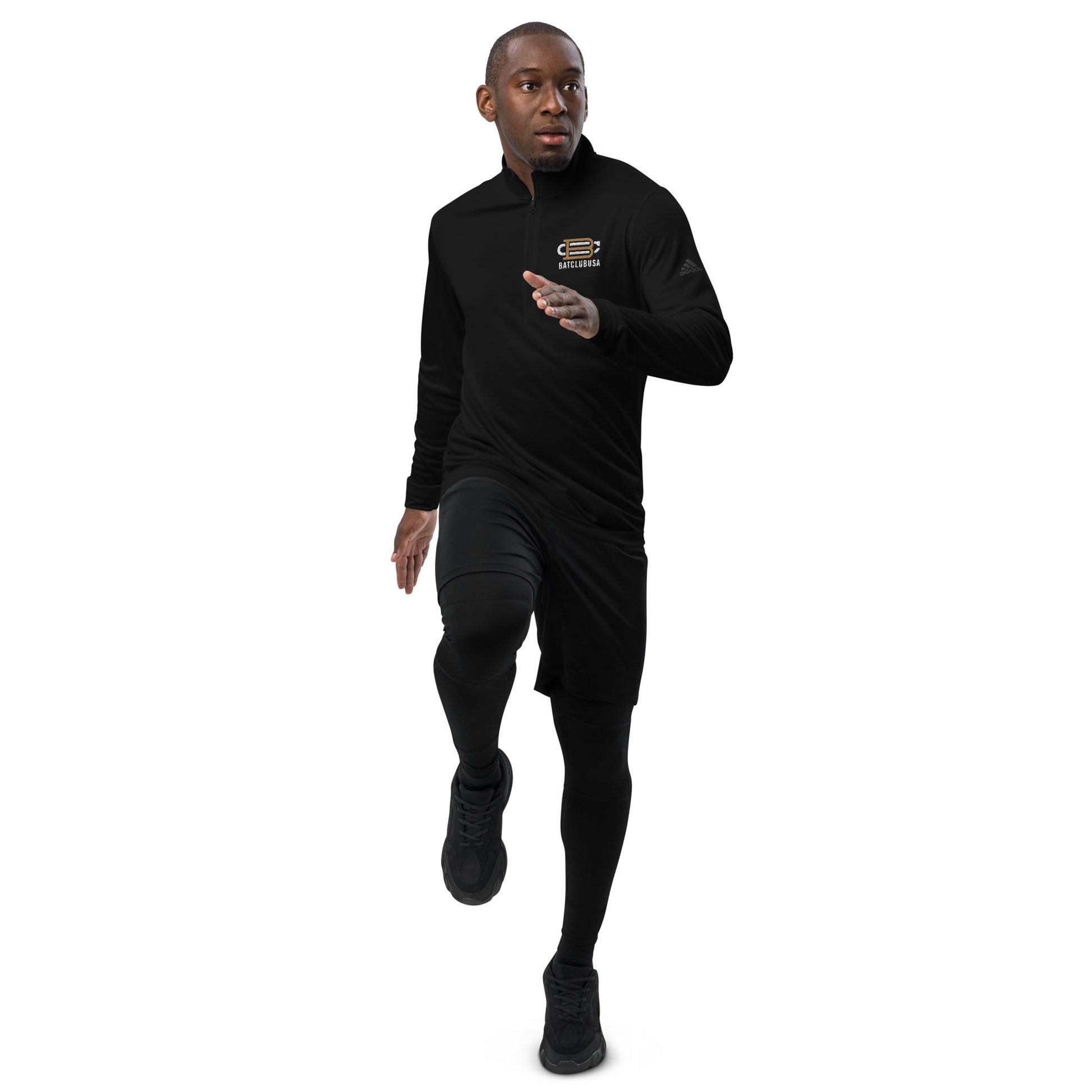 Bat Club Adidas Quarter zip pullover Bat Club USA