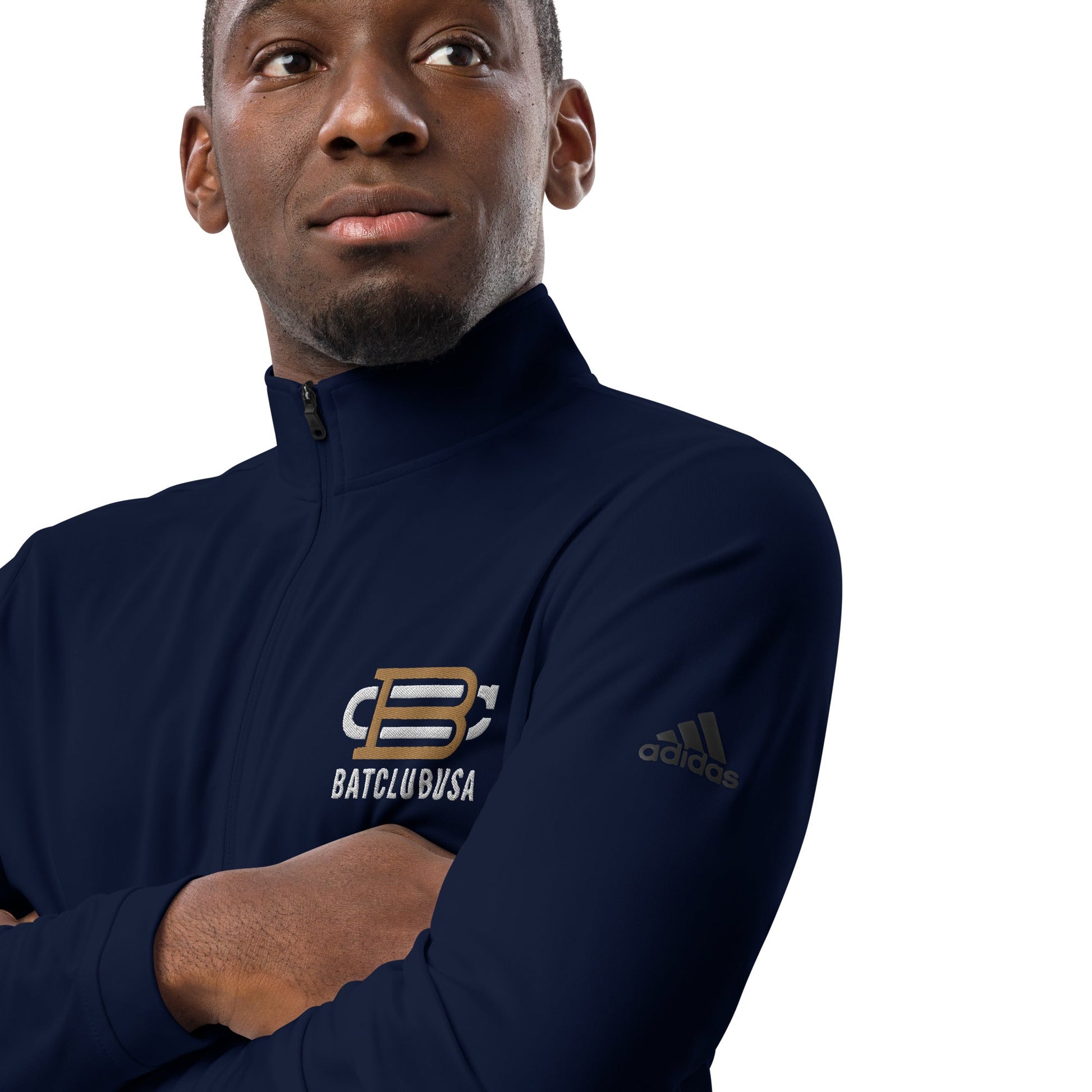 Bat Club Adidas Quarter zip pullover Bat Club USA