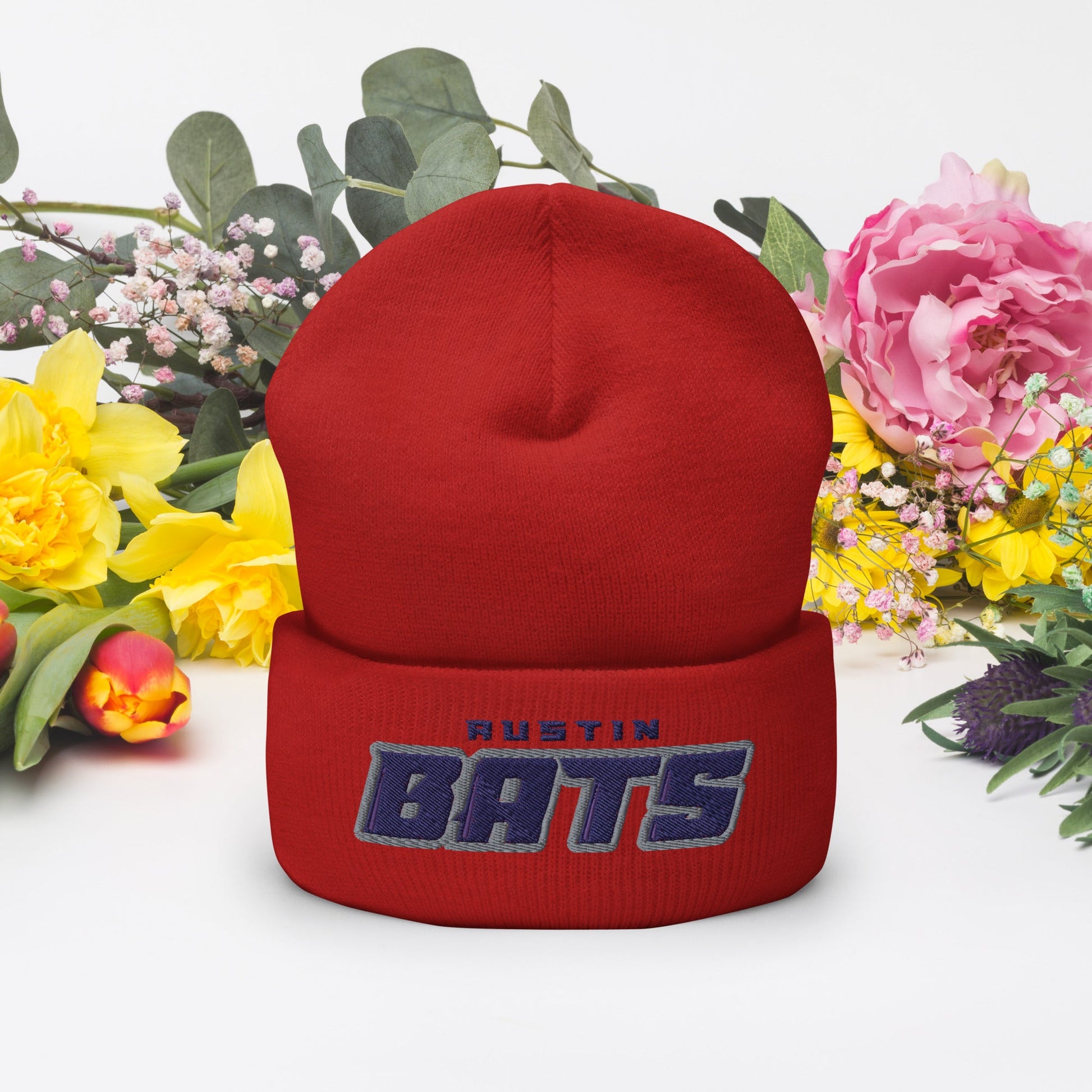 Cuffed Beanie Bat Club USA