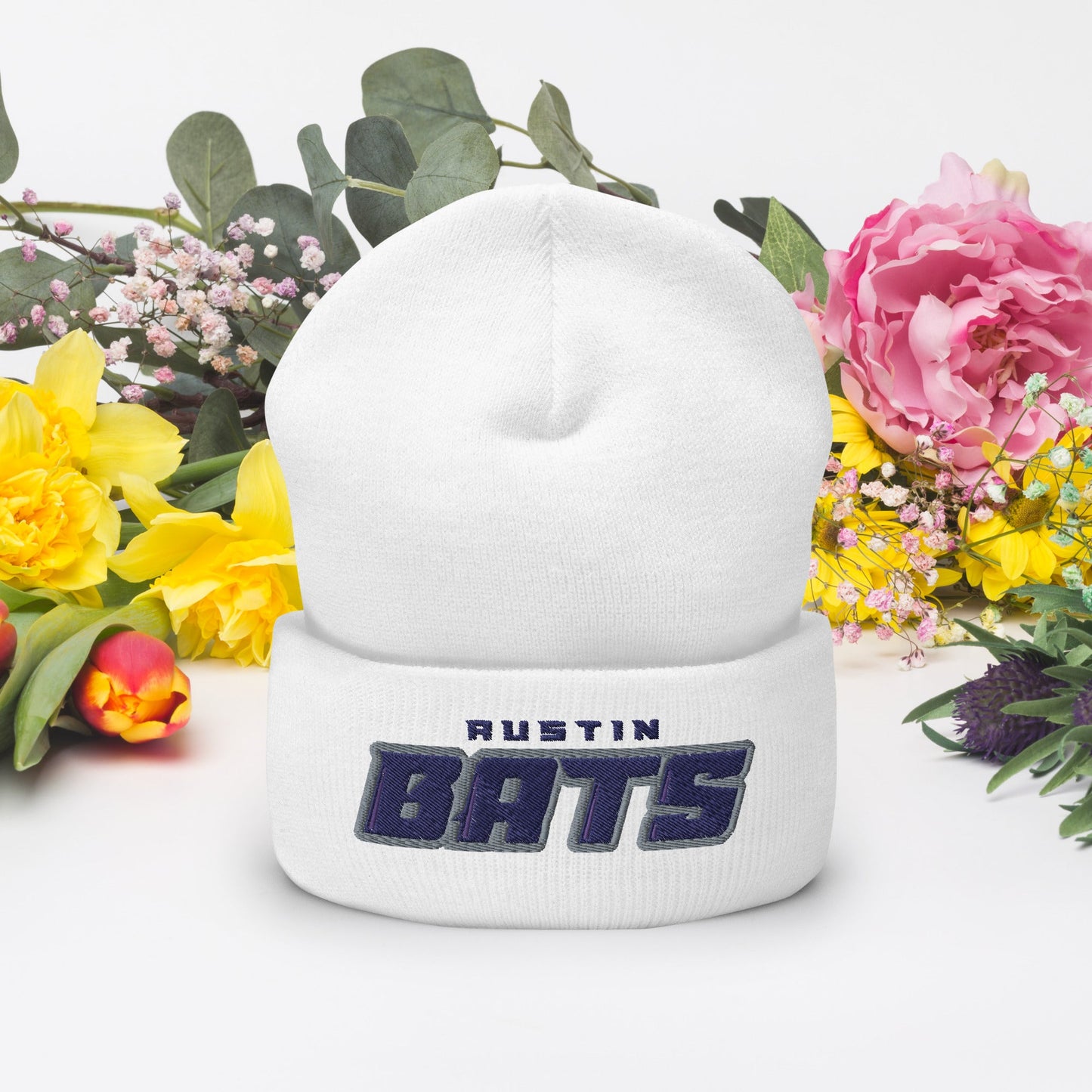 Cuffed Beanie Bat Club USA