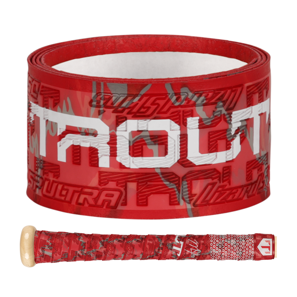 DSP Ultra Bat Grip - Mike Trout - Ruby 1 .1 Mm