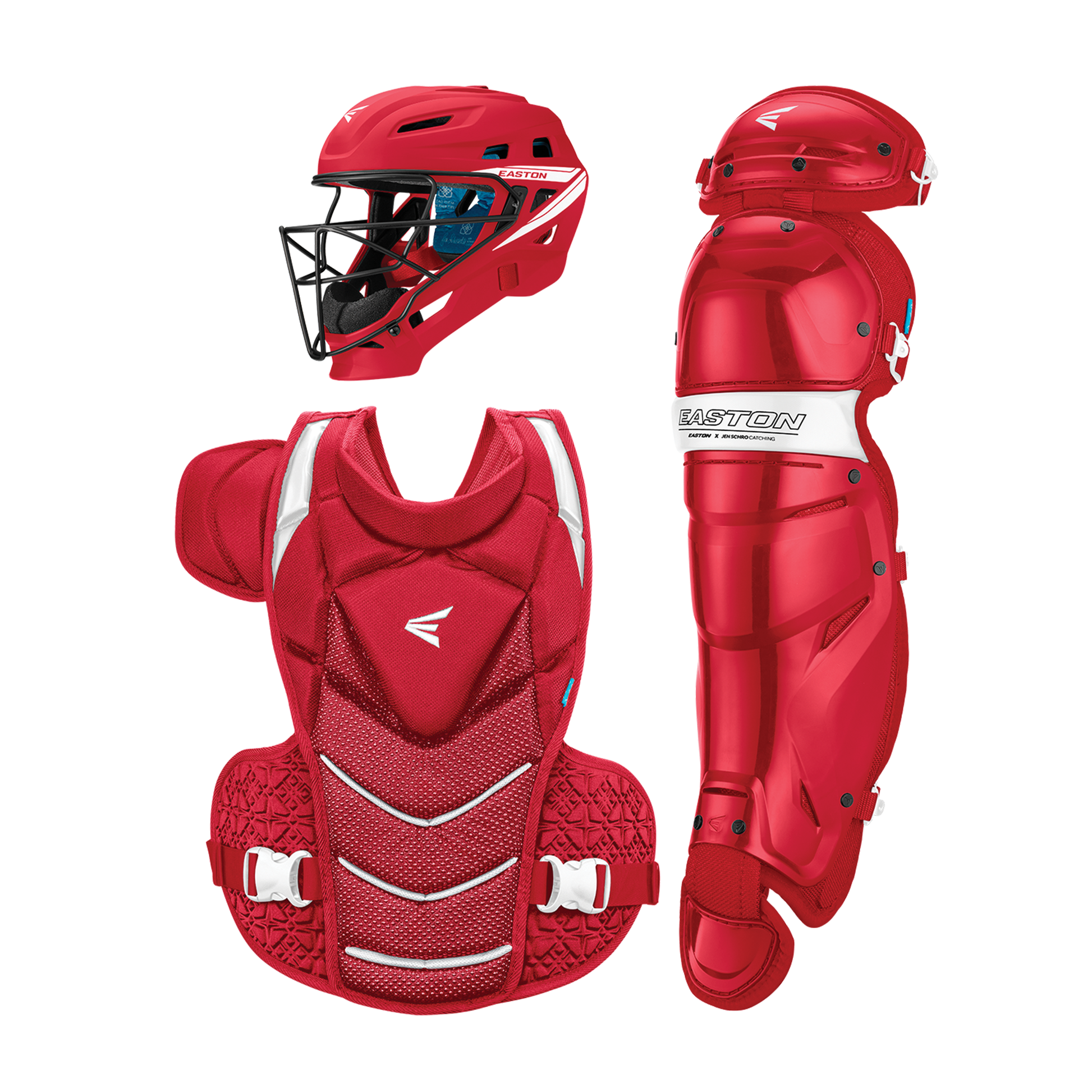 EASTON JEN SCHRO THE VERY BEST SOFTBALL CATCHERS BOX SET : STARS AND STRIPES Bat Club USA