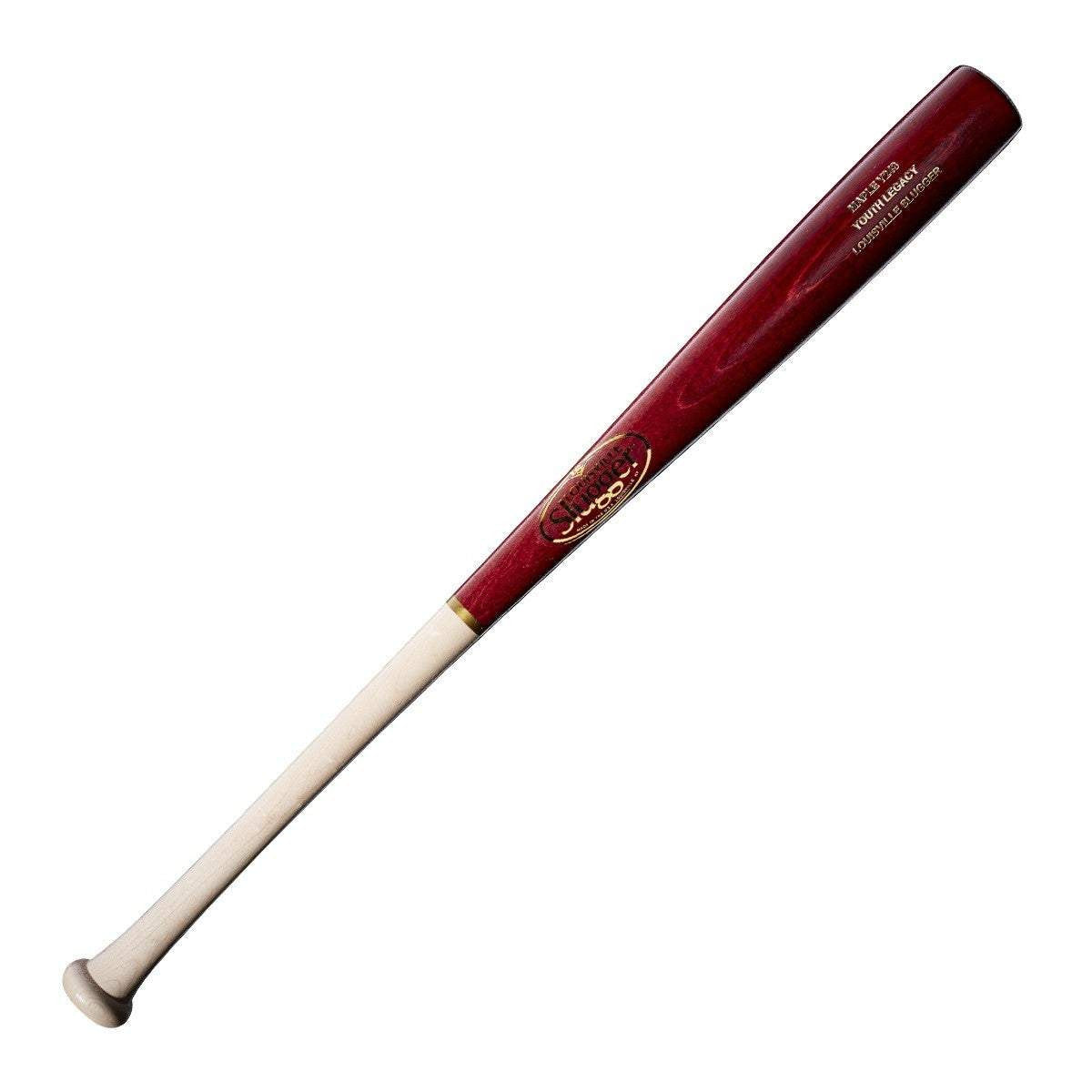 Louisville Slugger Youth Legacy Maple Y243 Natural/Wine Baseball Bat - Team Store Bat Club USA