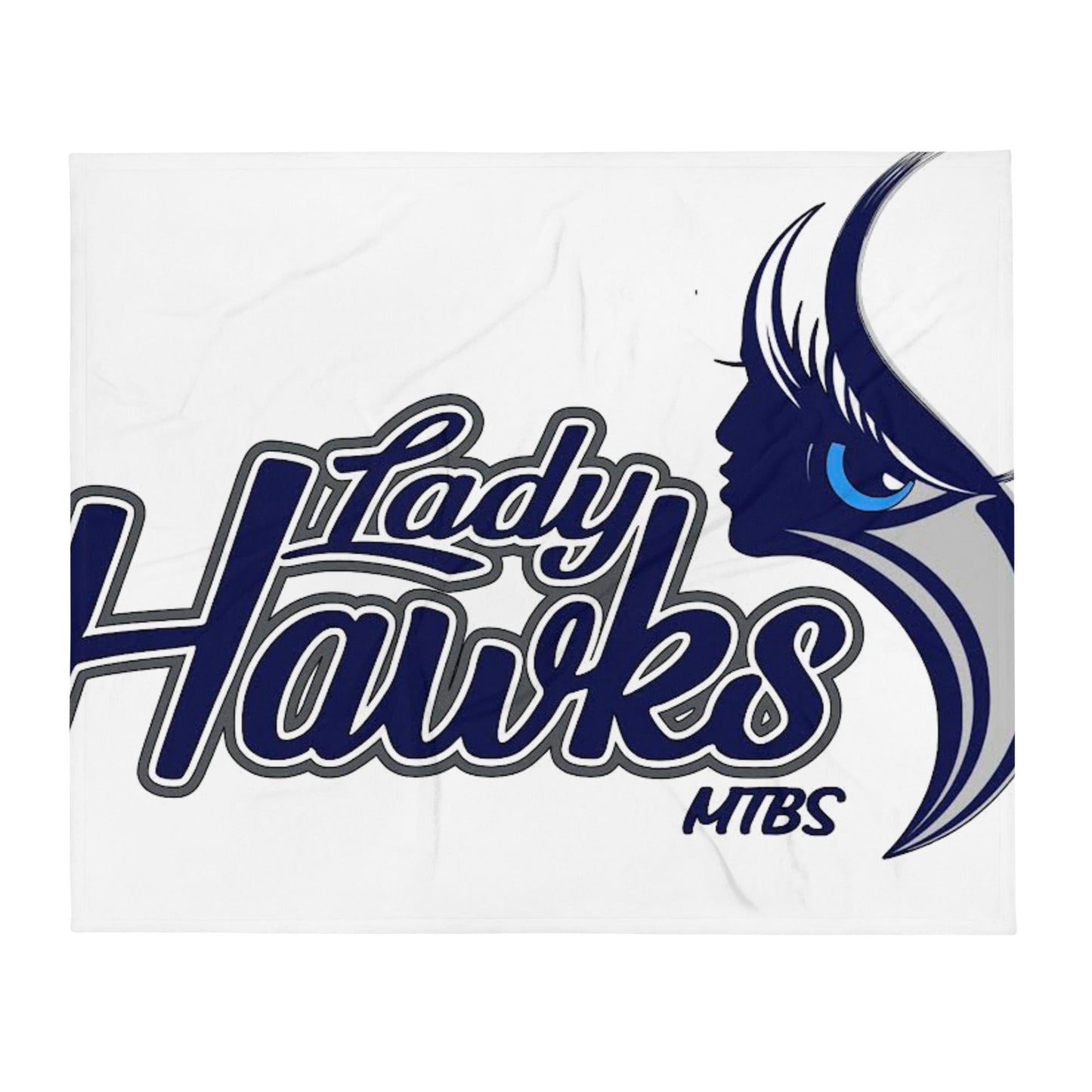 MTBS Lady Hawks Throw Blanket Bat Club USA