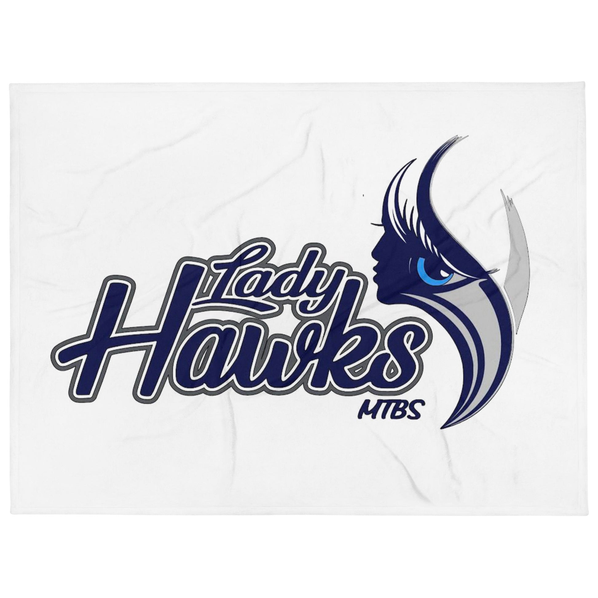 MTBS Lady Hawks Throw Blanket Bat Club USA