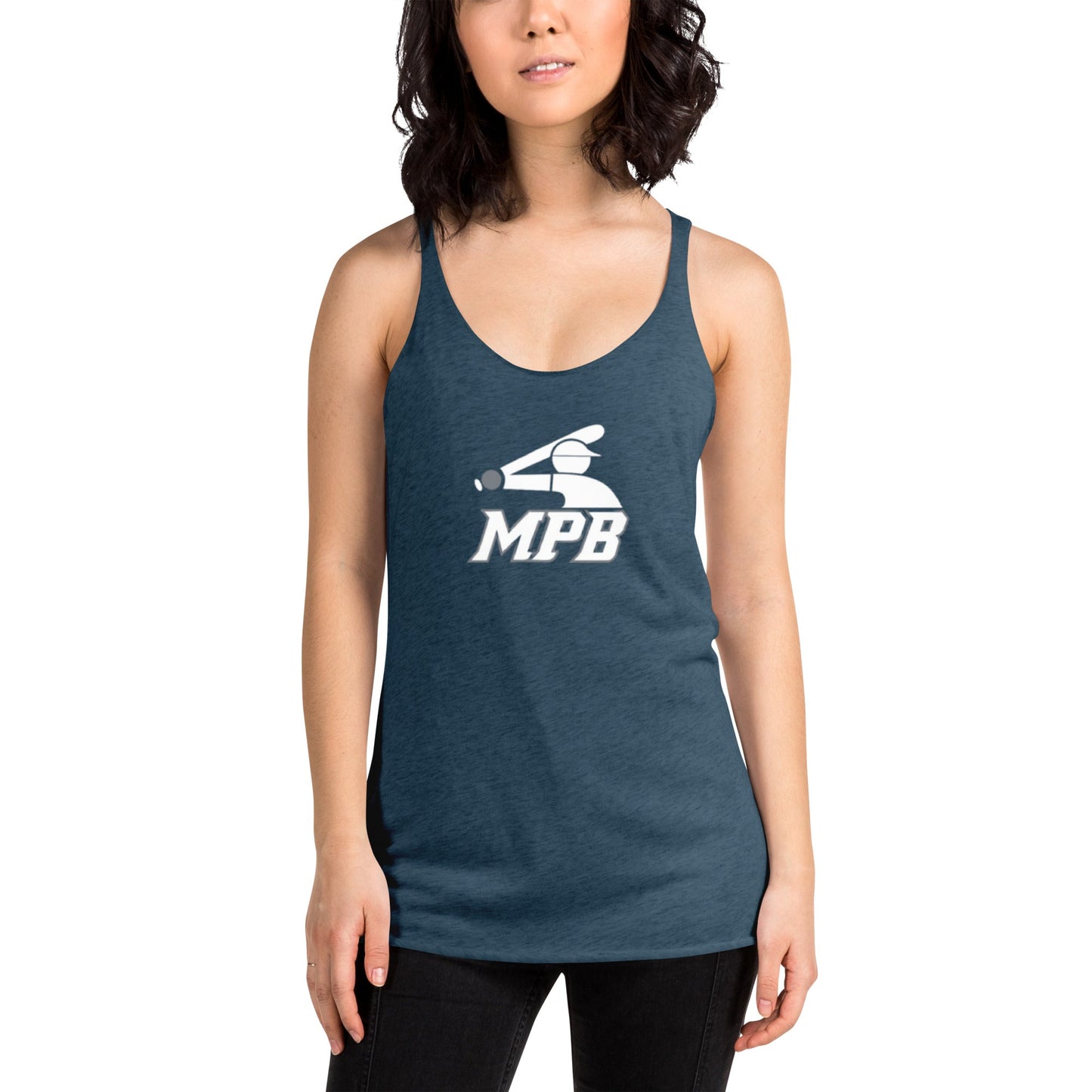 Miami Pro Baseball Women's Racerback Tank Bat Club USA