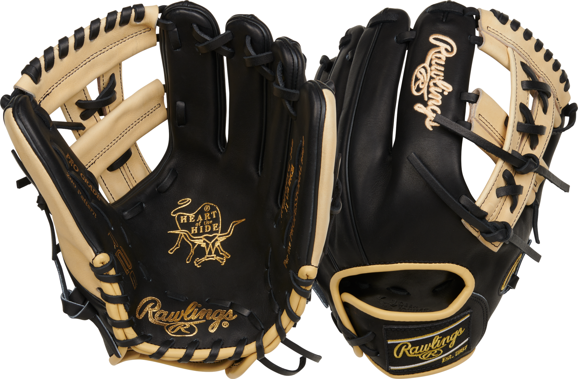 RAWLINGS HEART OF THE HIDE WITH CONTOUR TECHNOLOGY 11.75-INCH BASEBALL GLOVE Bat Club USA