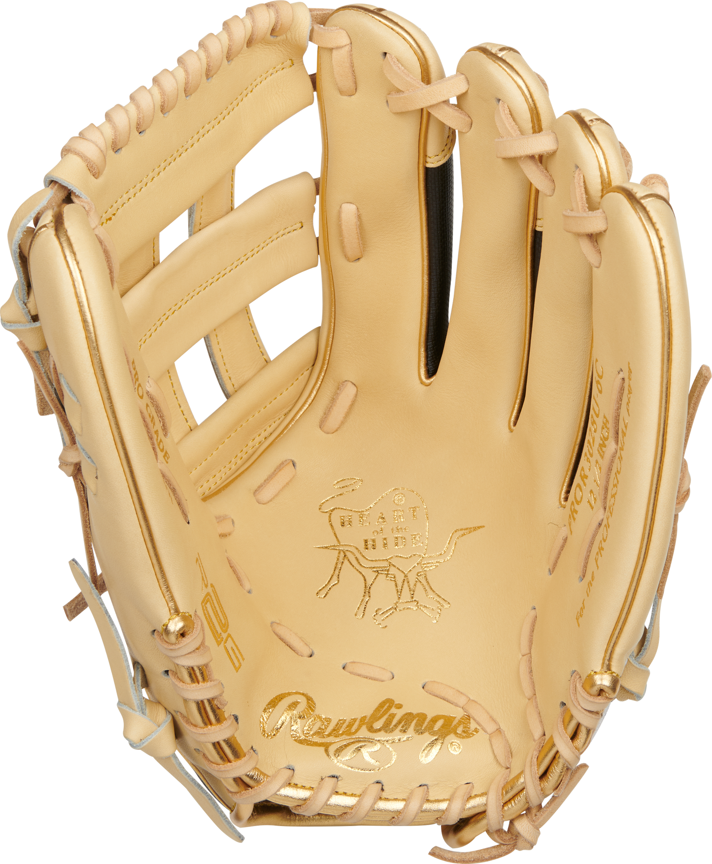 RAWLINGS HEART OF THE HIDE WITH CONTOUR TECHNOLOGY 12.5-INCH BASEBALL GLOVE Bat Club USA