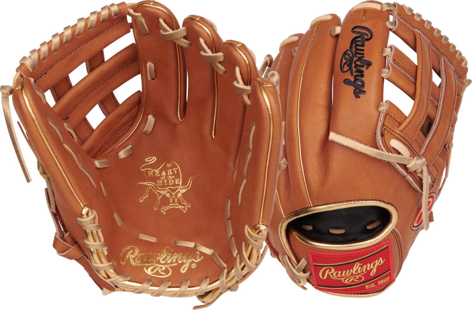 RAWLINGS HEART OF THE HIDE SERIES S.ROMERO GAMEDAY PATTERN 12-INCH SOFTBALL GLOVE Bat Club USA