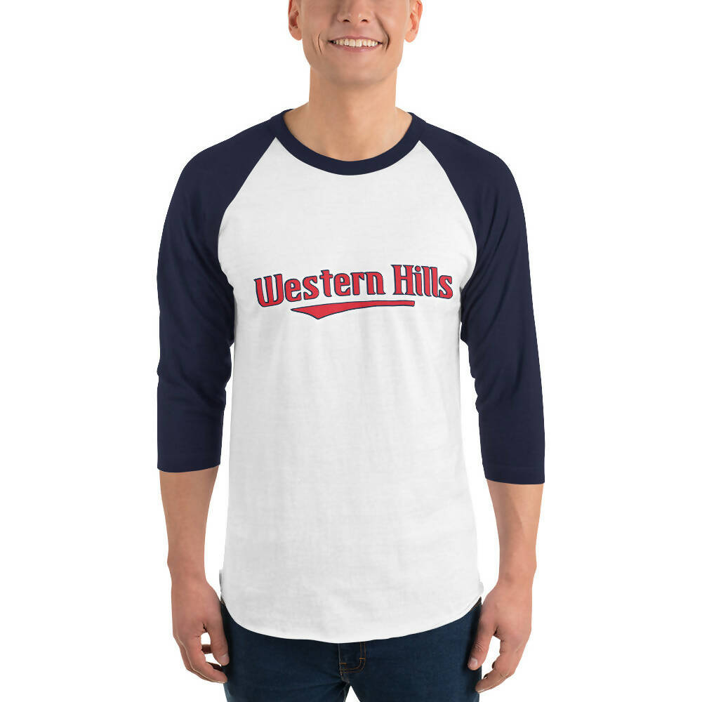 WHLL 3/4 sleeve raglan shirt Bat Club USA