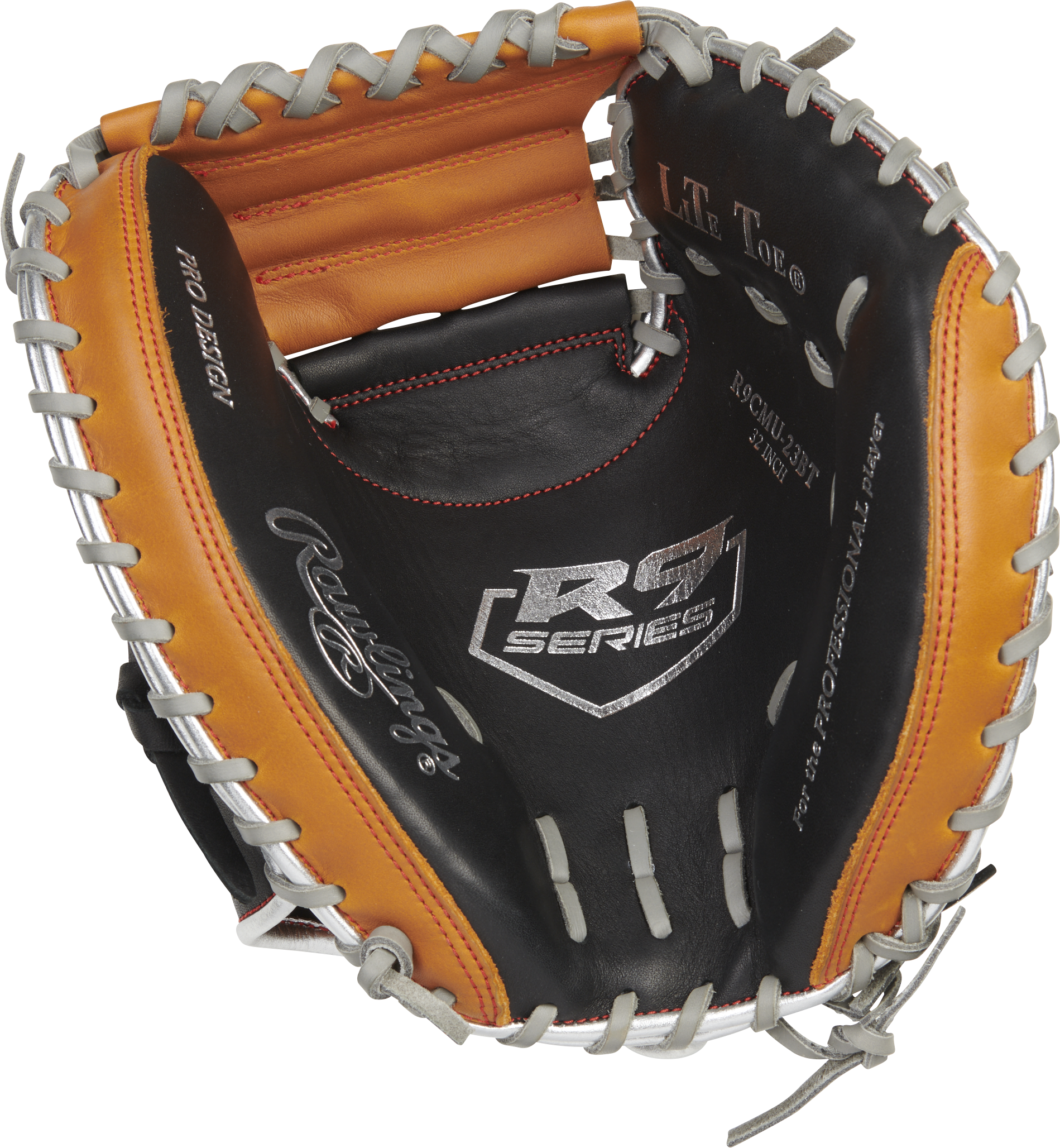 RAWLINGS R9 BASEBALL CONTOUR SERIES CATCHERS MITT 32-INCH BASEBALL GLOVE Bat Club USA