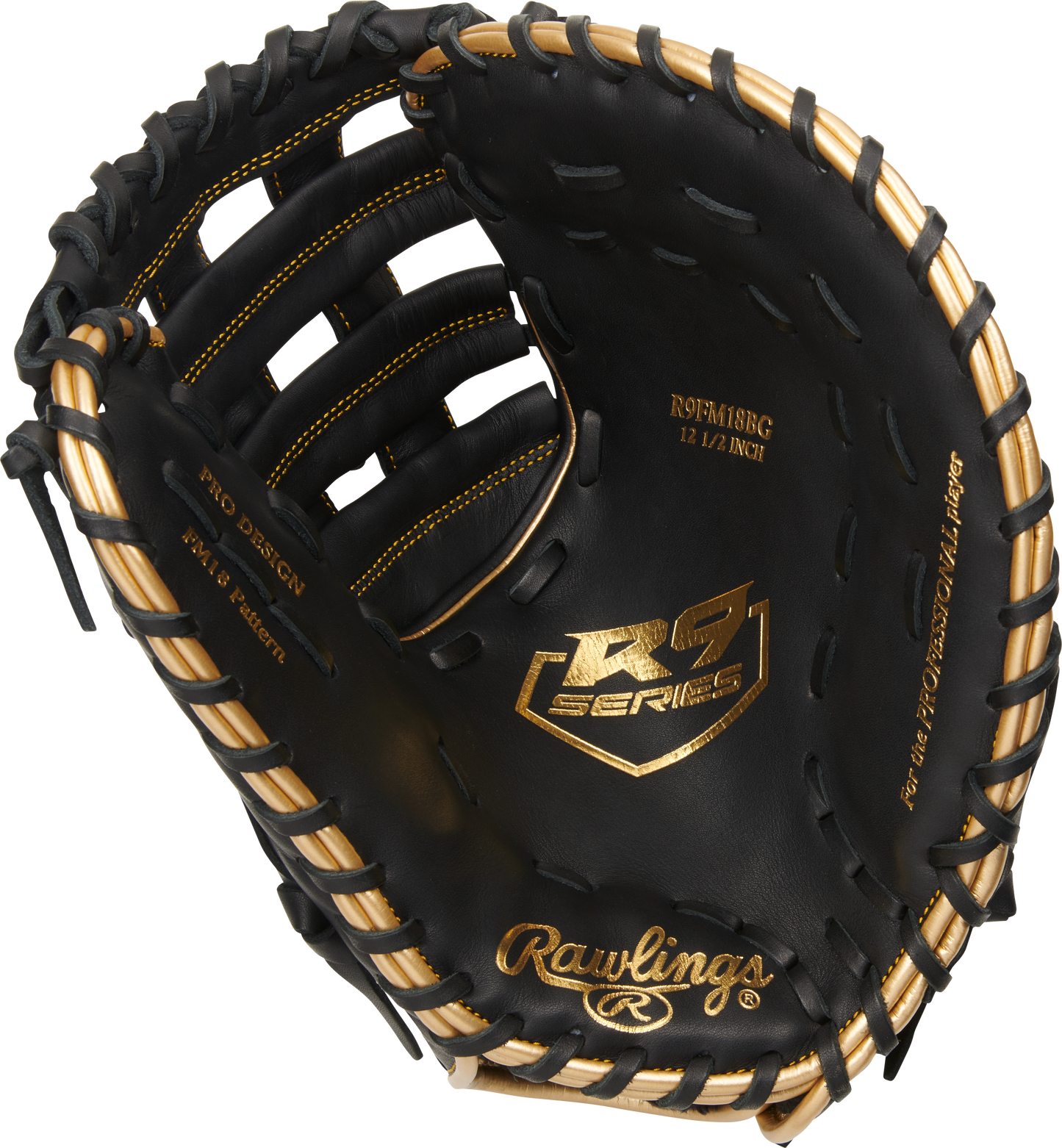 RAWLINGS R9 BASEBALL SERIES FIRST BASE MITT 12.5-INCH BASEBALL GLOVE Bat Club USA