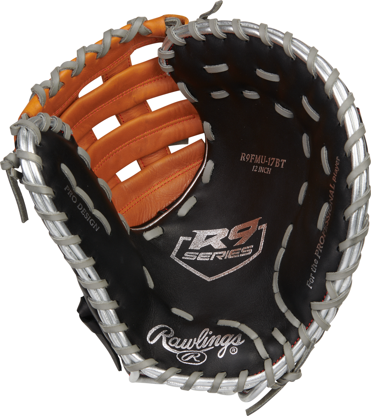 RAWLINGS R9 BASEBALL CONTOUR SERIES FIRST BASE MITT 12-INCH BASEBALL GLOVE Bat Club USA