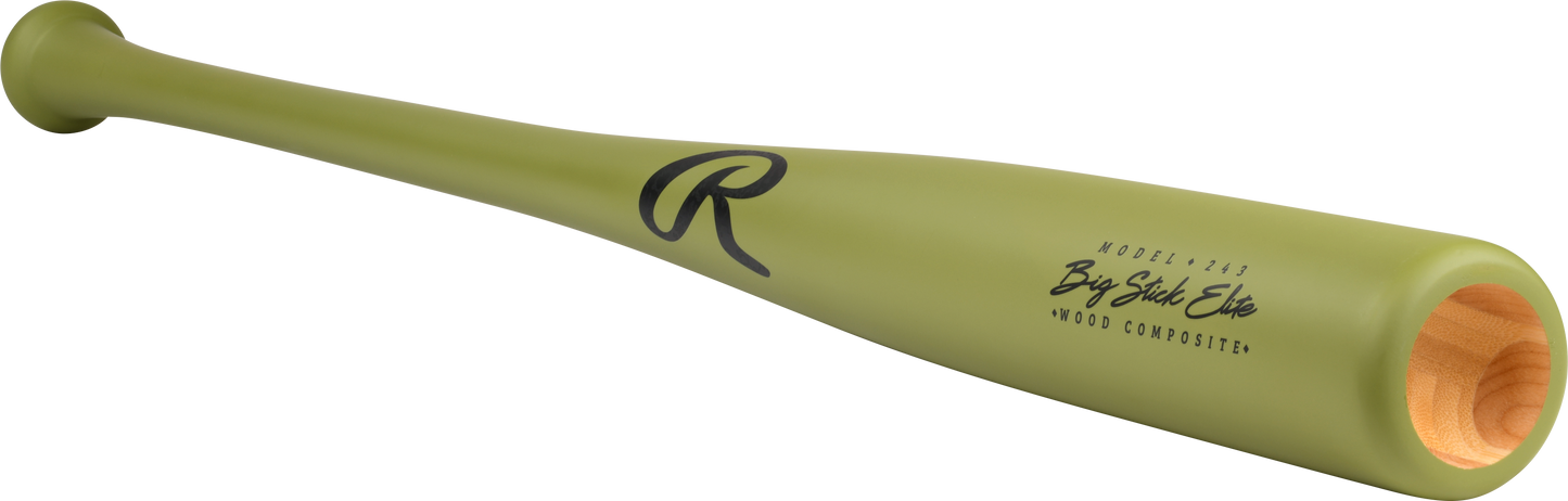 RAWLINGS BIG STICK ELITE 243 MAPLE-BAMBOO COMPOSITE WOOD BAT Bat Club USA