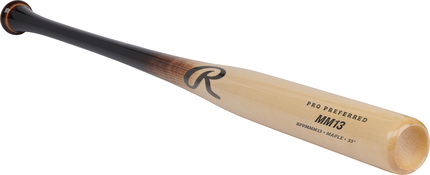 RAWLINGS PRO PREFERRED MM13 MAPLE YOUTH WOOD BAT Bat Club USA