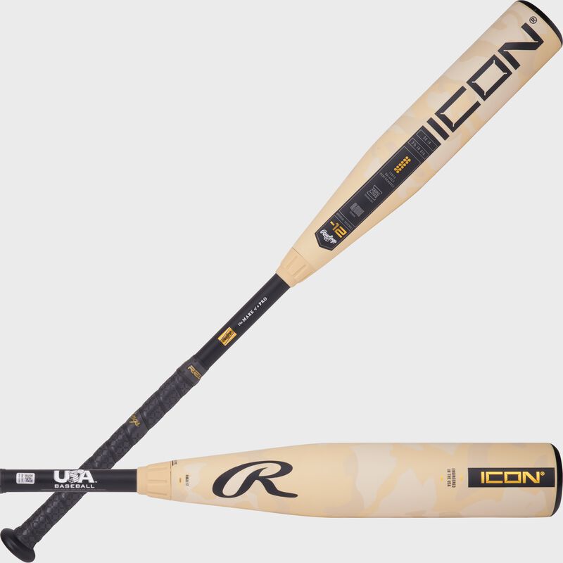 2025 Rawlings Icon USA Baseball Bat, -8, -10, -12 - Switch