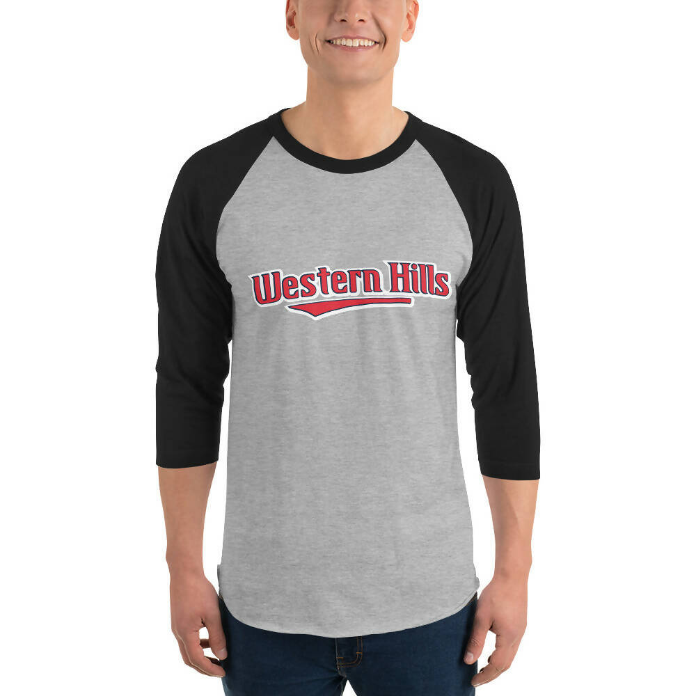 WHLL 3/4 sleeve raglan shirt Bat Club USA