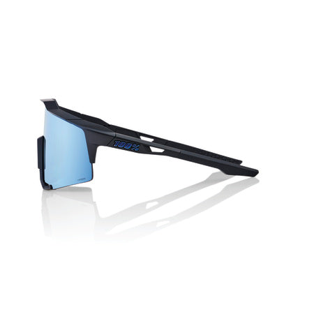 100% - SPEEDCRAFT Matte Black - HiPER Blue Multilayer Mirror Lens