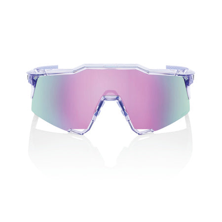 100% - SPEEDCRAFT Polished Translucent Lavender - HiPER Lavender Mirror Lens- Team Store Bat Club USA