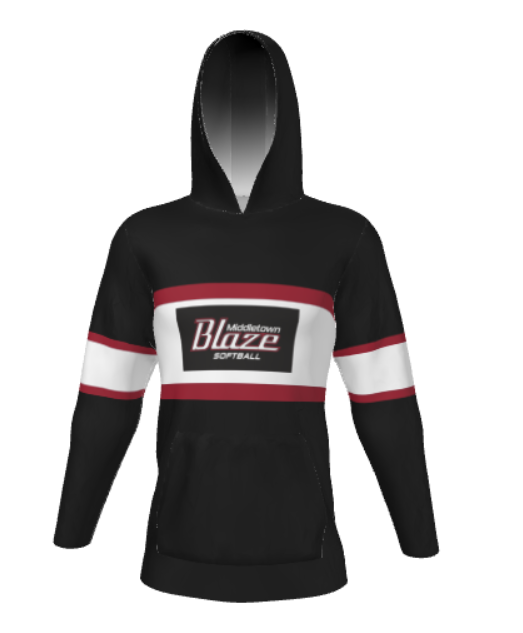 Blaze Long Sleeve T Shirt Hoodie