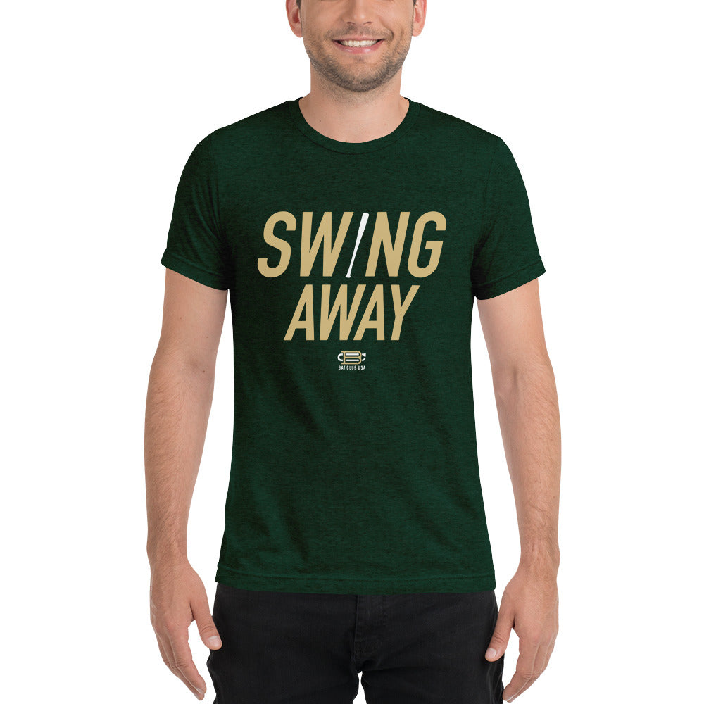 Swing Away - Dark Color Short sleeve t-shirt Bat Club USA