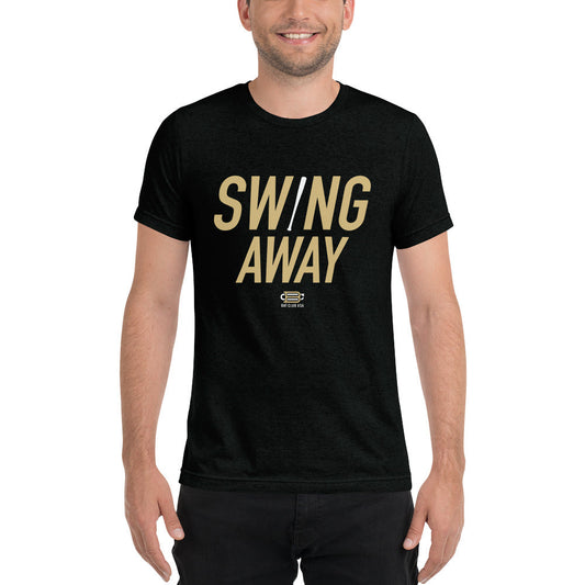 Swing Away - Dark Color Short sleeve t-shirt Bat Club USA
