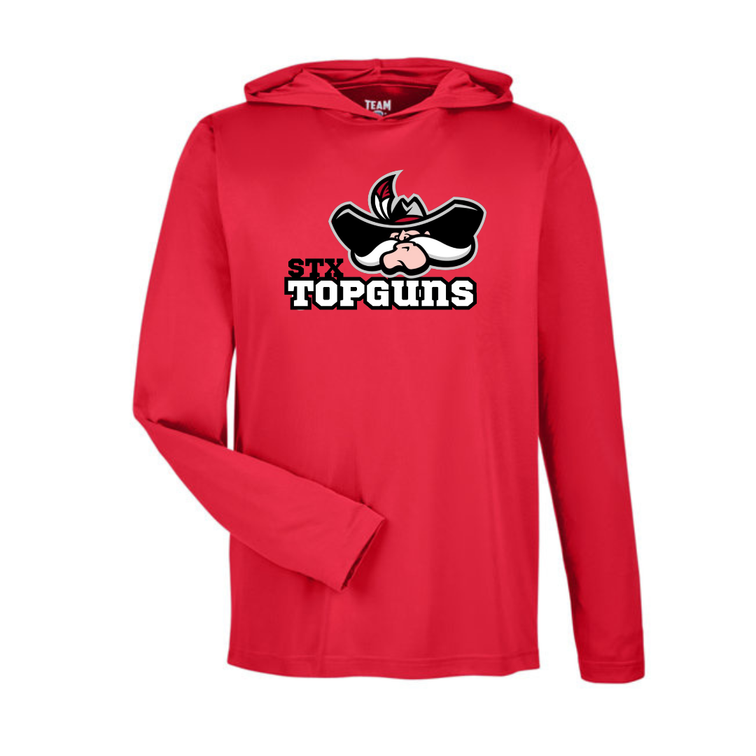 Long Sleeve Drifit Hoodie - STX TopGun