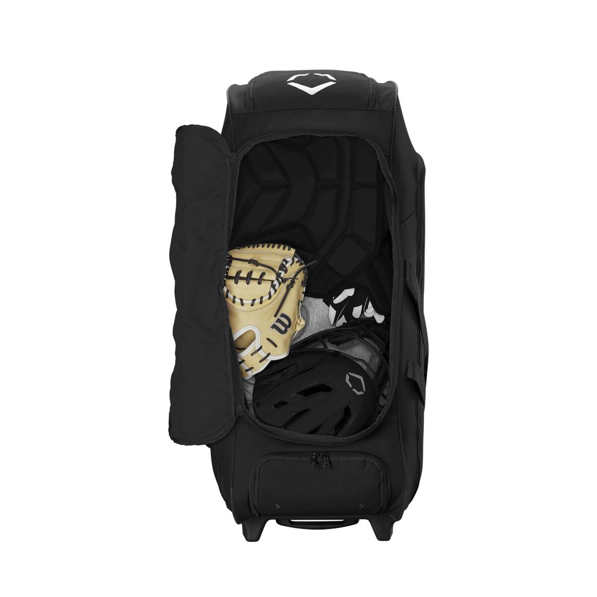 EVOSHIELD STONEWALL 2.0 WHEELED BAG Bat Club USA