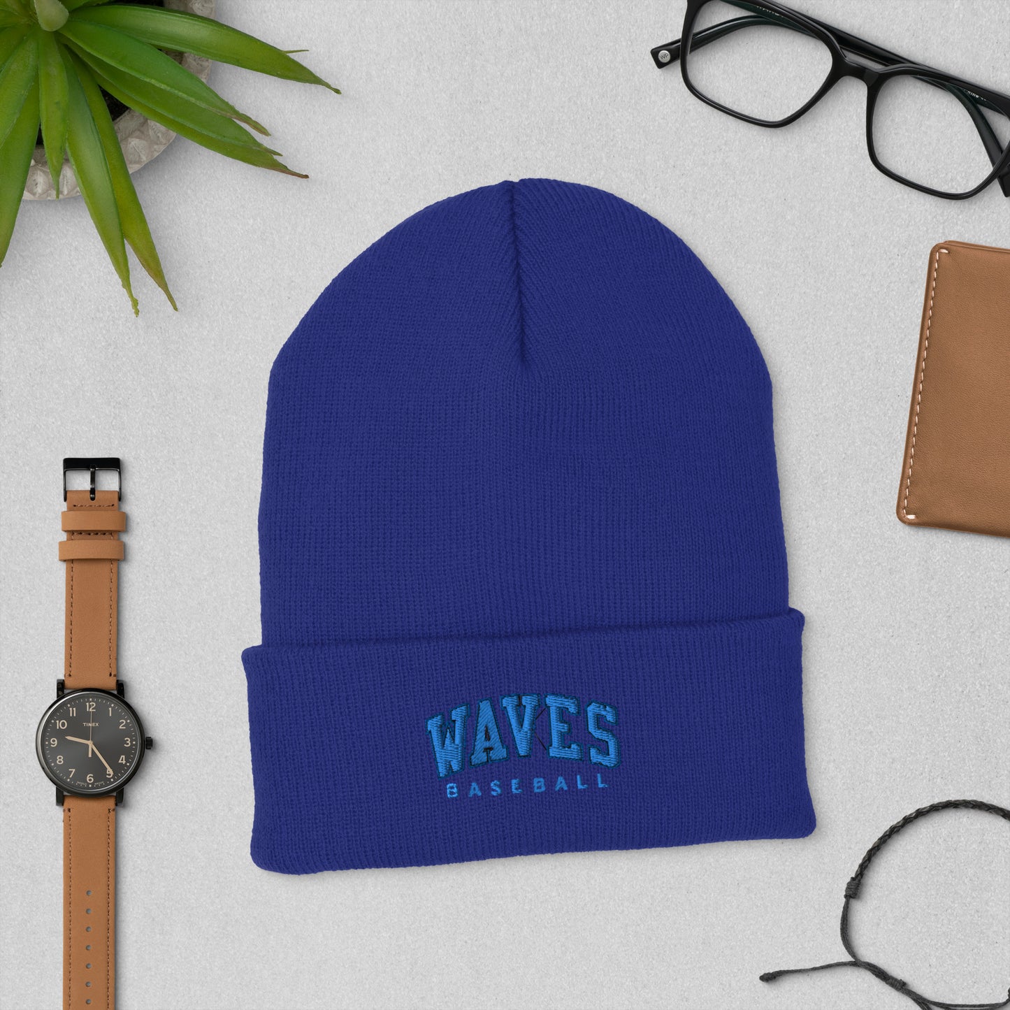 Cuffed Beanie Paradigm Waves Baseball - Team Store Bat Club USA