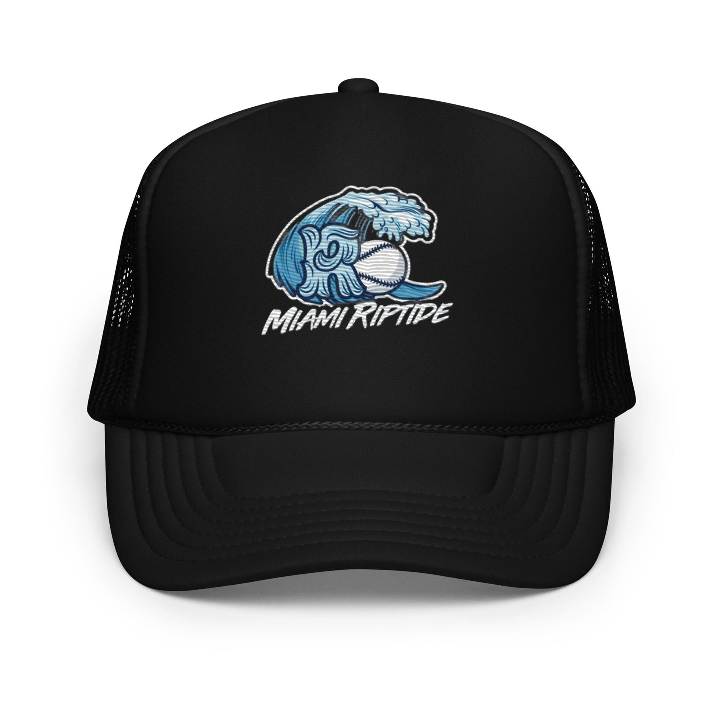 Miami Riptide Foam trucker hat