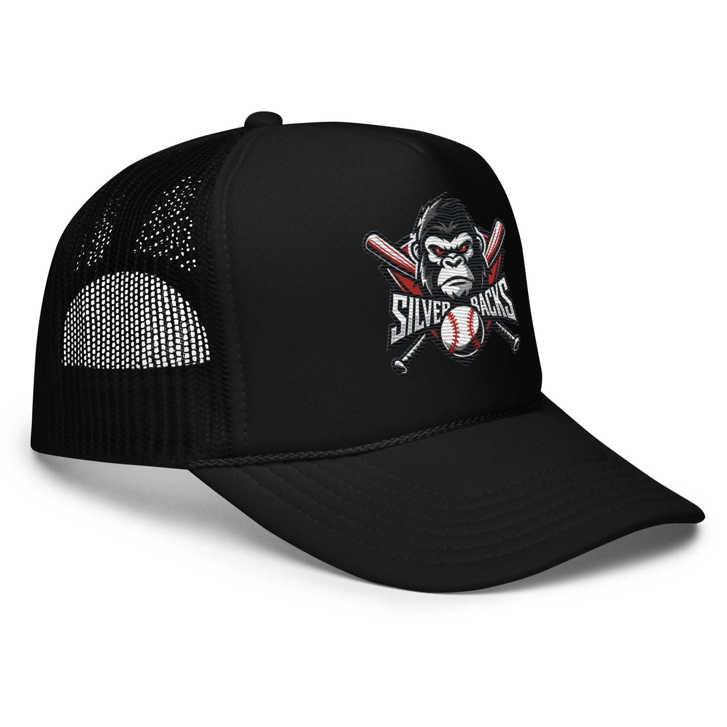 Silverbacks Baseball Foam trucker hat