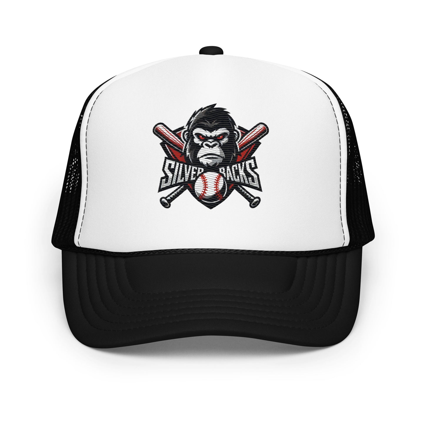 Silverbacks Baseball Foam trucker hat