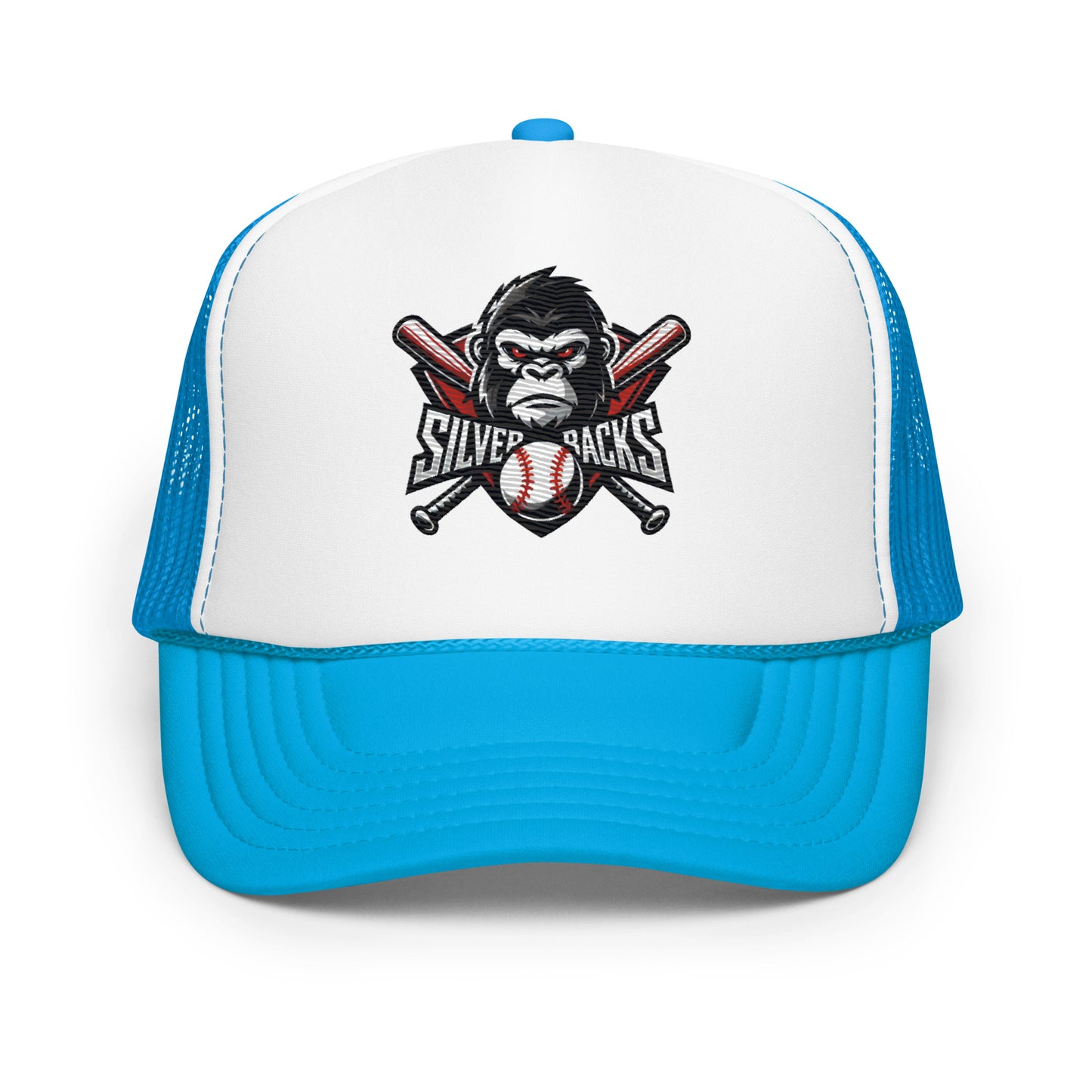 Silverbacks Baseball Foam trucker hat