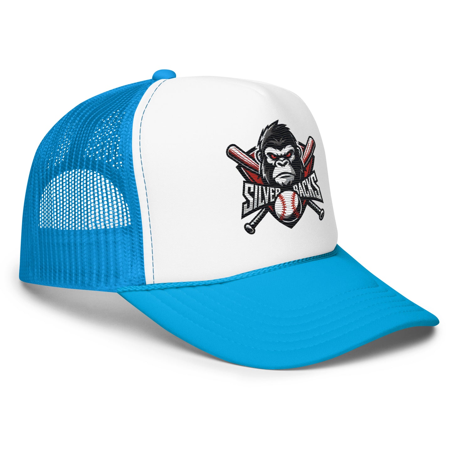 Silverbacks Baseball Foam trucker hat