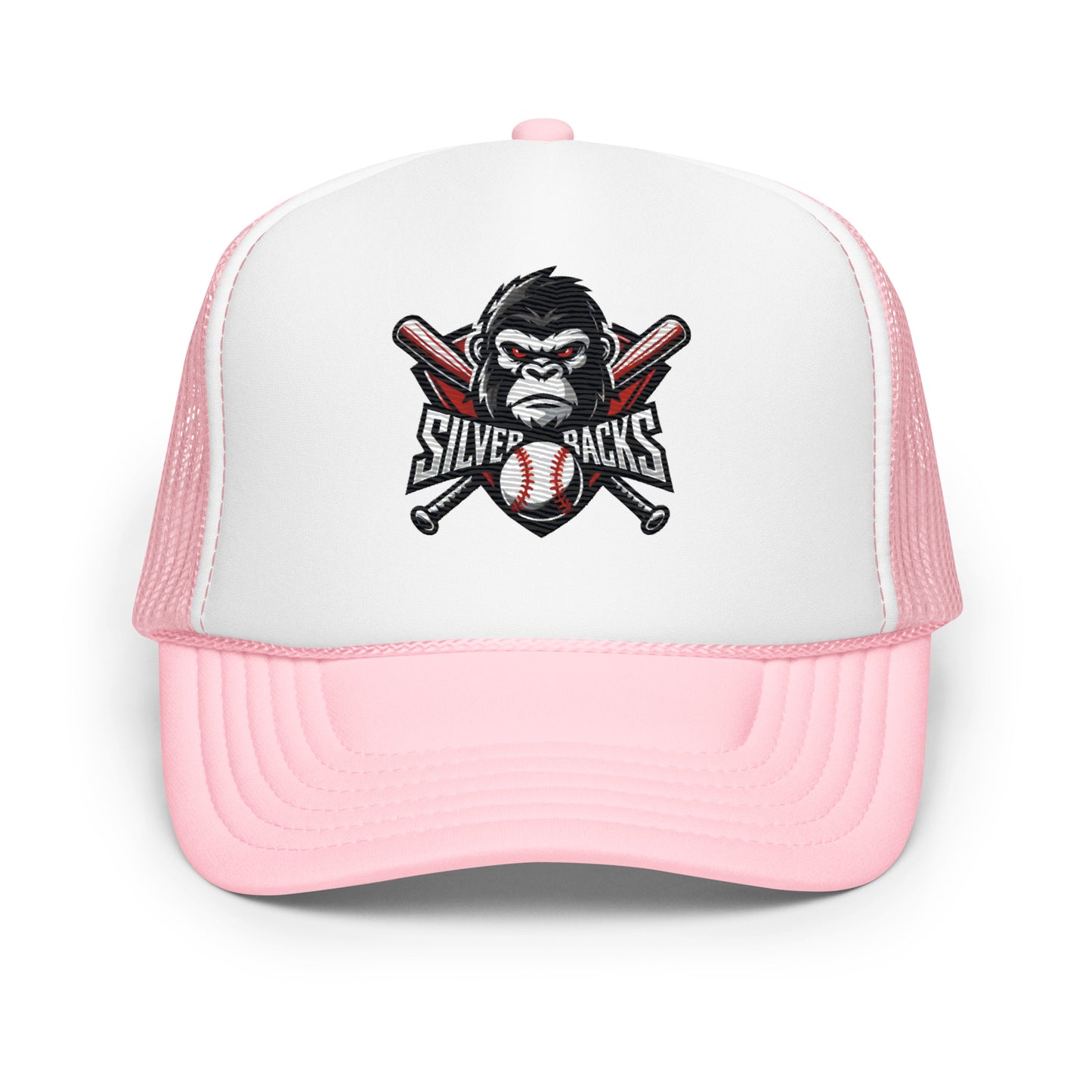 Silverbacks Baseball Foam trucker hat