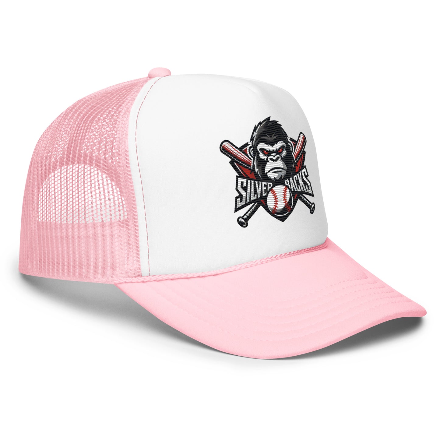 Silverbacks Baseball Foam trucker hat