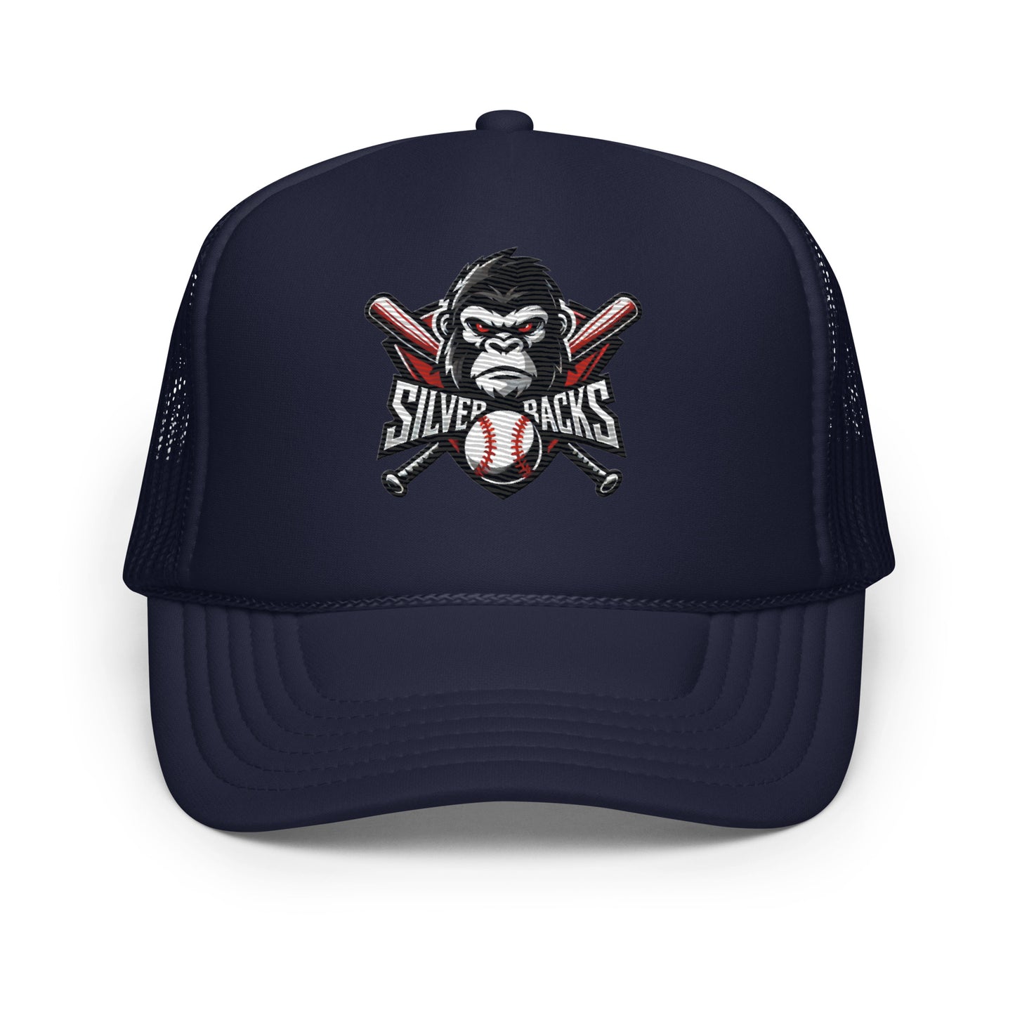 Silverbacks Baseball Foam trucker hat