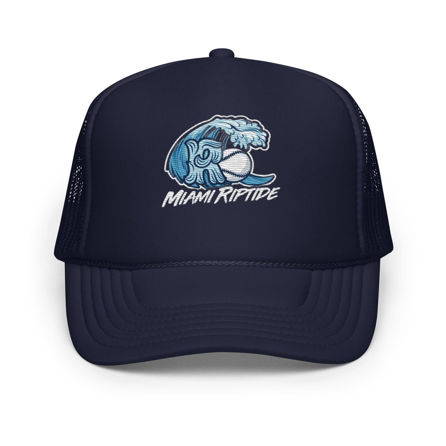 Miami Riptide Foam trucker hat