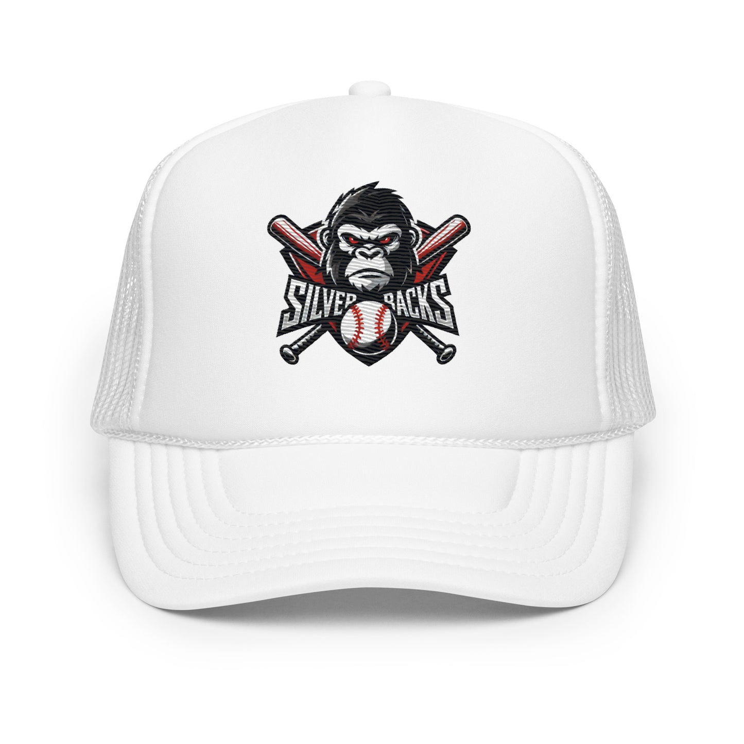 Silverbacks Baseball Foam trucker hat